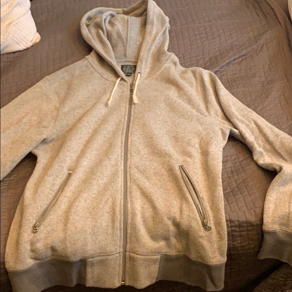 Large wool j.crew sweatshirt